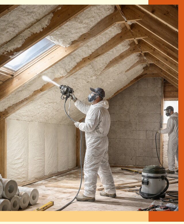 Утепление мансарды ППУ в Апшеронске от 2818 руб./м² — заказать под ключ | ТепломастерПшр